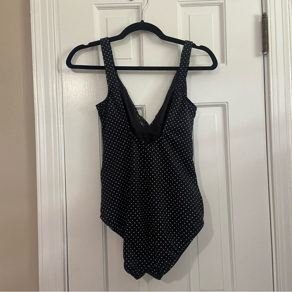 Miraclesuit Pin Point Oceanus Swimsuit One Piece Dot Print - 10 - Picture 9 of 11